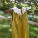 Baby Sofia Romper - Chartreuse
