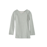 Baby Tee Stripe - Jade/Off White