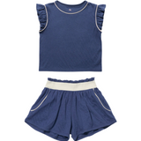 Bea Short Set - Navy