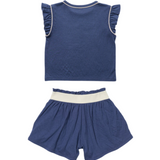 Bea Short Set - Navy