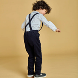 Bertrand, Boy Trousers, in Navy Corduroy