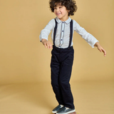 Bertrand, Boy Trousers, in Navy Corduroy
