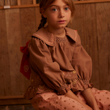 Bettina Blouse - Chocolate