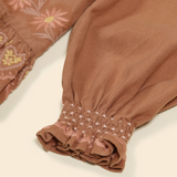 Bettina Blouse - Chocolate