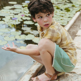 Birch Shorts - Peridot Green