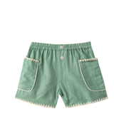 Birch Shorts - Peridot Green