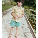 Birch Shorts - Peridot Green