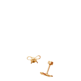 Bow Earrings - Gold