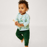 Bowie Baby Pant - Forest Corduroy