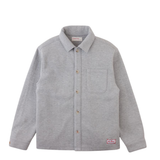 Boy Alessandro Waffle Knit Shirt With - Gray