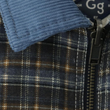 Boy Anthony Reversible Jacket In Plaid And Sherpa - Multicolor