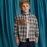 Boy Benny Plaid Shirt - Multicolor