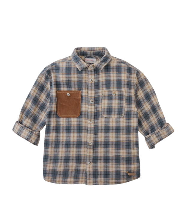 Boy Benny Plaid Shirt - Multicolor