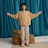 Boy Carmine Corduroy Utility Pants - Beige