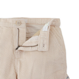 Boy Carmine Corduroy Utility Pants - Beige