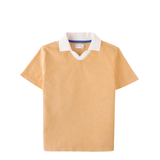 Boy Damian Towel Terry Polo Shirt - Orange