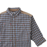 Boy Zeno Checkered Woven Workshirt - Multicolor