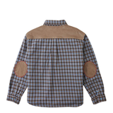 Boy Zeno Checkered Woven Workshirt - Multicolor