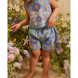Camisole Albane Cotton Voile - Stone Blue