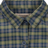 Cara Ls Shirt Gots - Laurel Blue Check