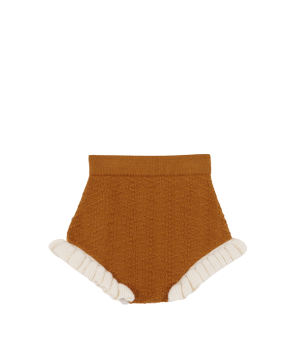 Caramel Knit Bloomer Baby