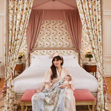 Carré Swaddle - Tapestry Brilliant Blue