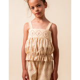 Castelflorite Embroidered Top Girl