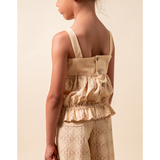 Castelflorite Embroidered Top Girl