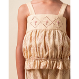 Castelflorite Embroidered Top Girl