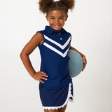Cheer Top - Navy
