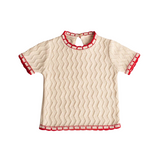 Chip Short Sleeve Sweater