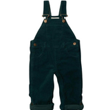 Chunky Cord Dungarees - Moss Green