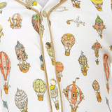 Classic Playsuit Hot Air Balloons - Multi