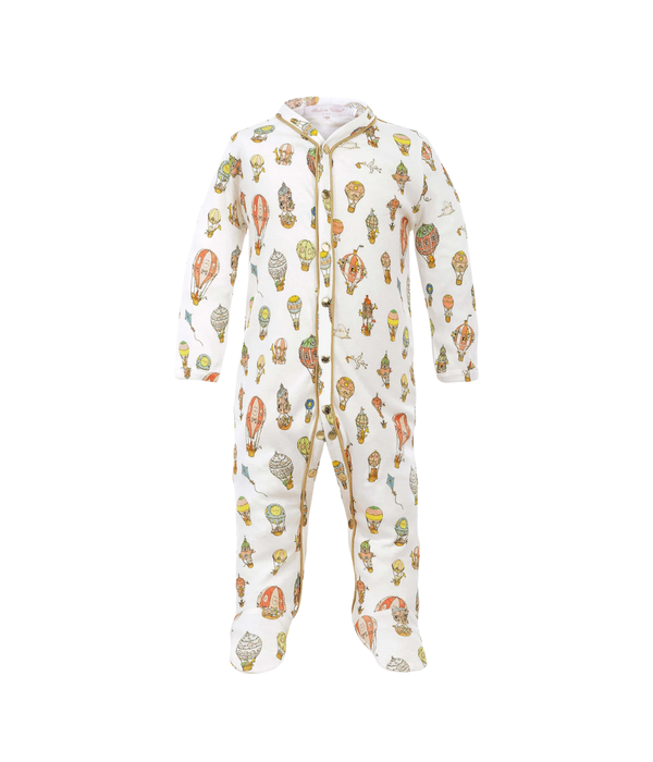 Classic Playsuit Hot Air Balloons - Multi