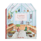 Coloring Books & Stickers Garden Theme - Moulin Roty