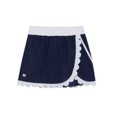 Court Skort - Navy Scalloped