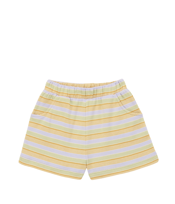 Cycling Short - Mist Avenue Stripe