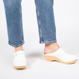 Da Vinci Clog - White