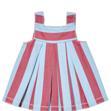 Daisy Baby Dress - Cherry Stripe