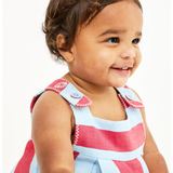 Daisy Baby Dress - Cherry Stripe