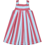Daisy Dress - Cherry Stripe