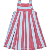 Daisy Dress - Cherry Stripe