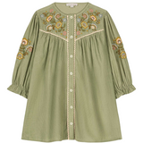 Dress Floriane - Almond