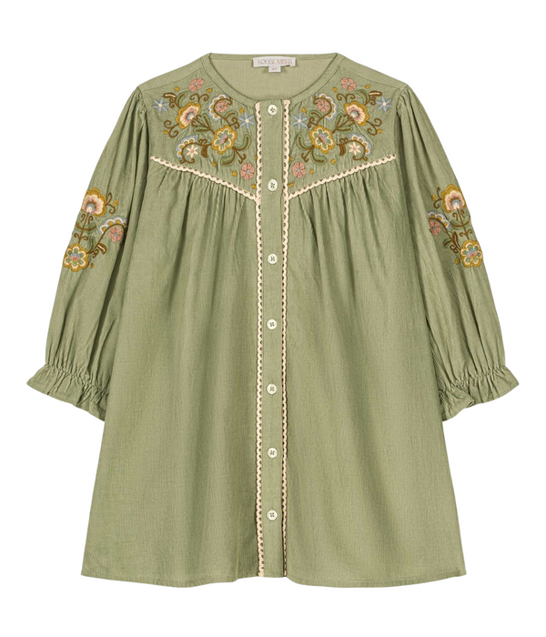 Dress Floriane - Almond