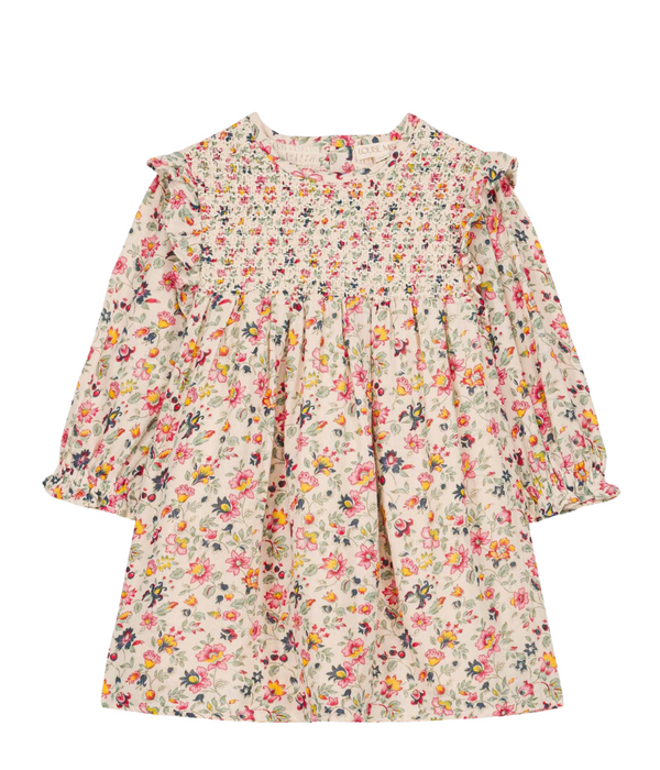 Dress Saralou - Cream Wild Flowers