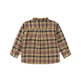 Enoz Long Sleeve Shirt - Bronze Check