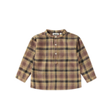 Enoz Long Sleeve Shirt - Bronze Check