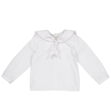 Eustache ML, Boy Shirt, in Organic Off White Twill