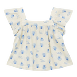 Fedora Shell Blouse - Coquillage