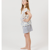 Fedora Shell Blouse - Coquillage